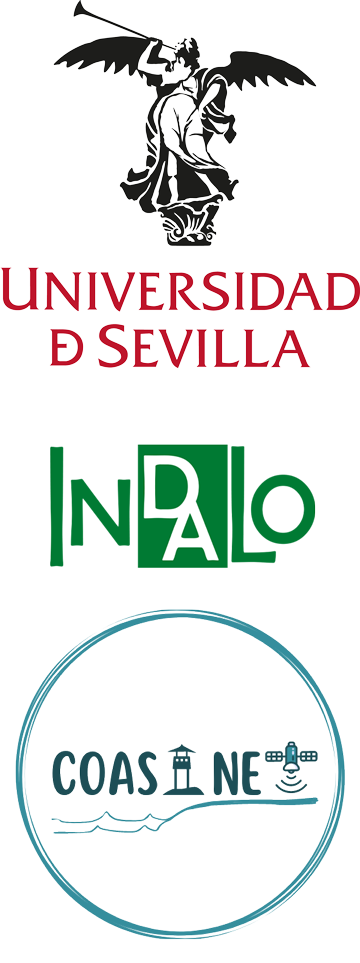 Logo University of Sevilla and Indalo CoastSnap Spain Partner